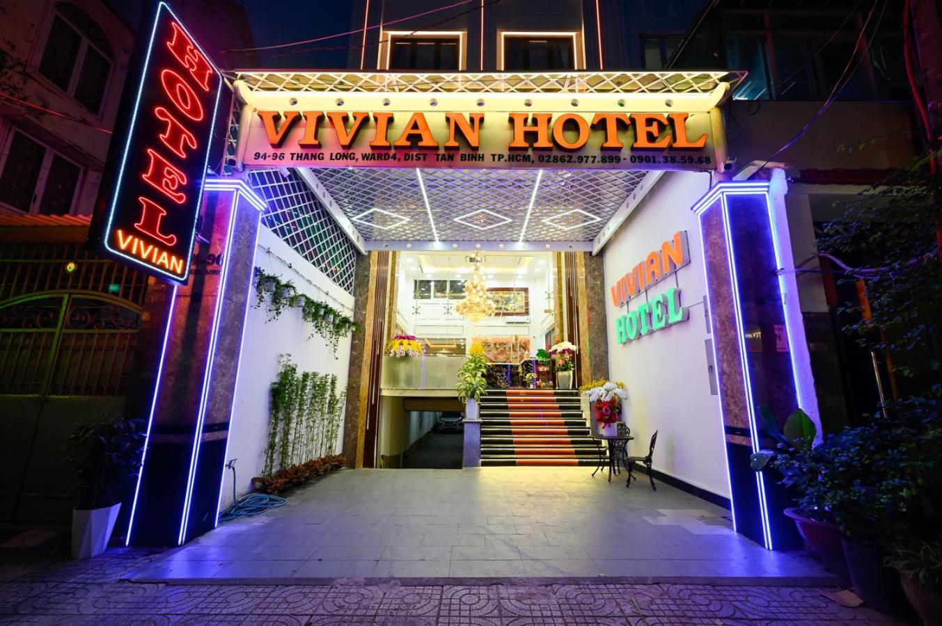 Vivian Airport Hotel Saigon Ho Chi Minh City Bagian luar foto